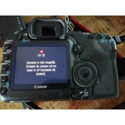 Canon body camera Eos 5D Mark II error 20