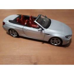 BMW M6 convertible silverstone van Paragon 1/18