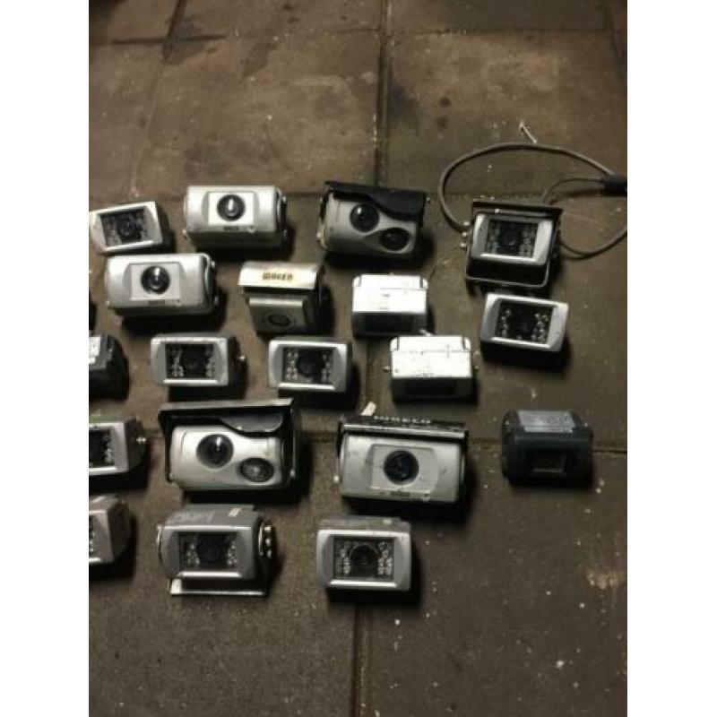 22x Waeco achteruitrijcamera in 1 koop.