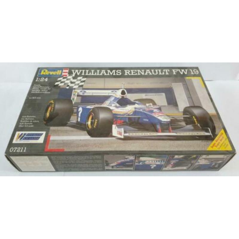 Modelauto F1 bouwpakket, McLaren, Jordan, Williams, Sauber,