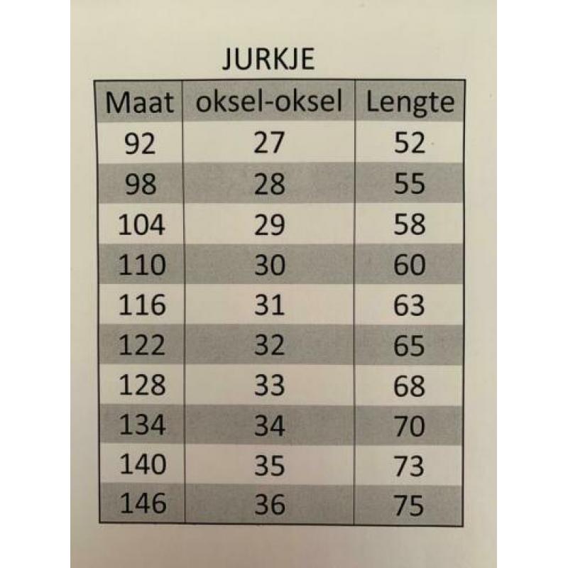 ?? Jurkje met dieren verjaardagsfeest maat 116