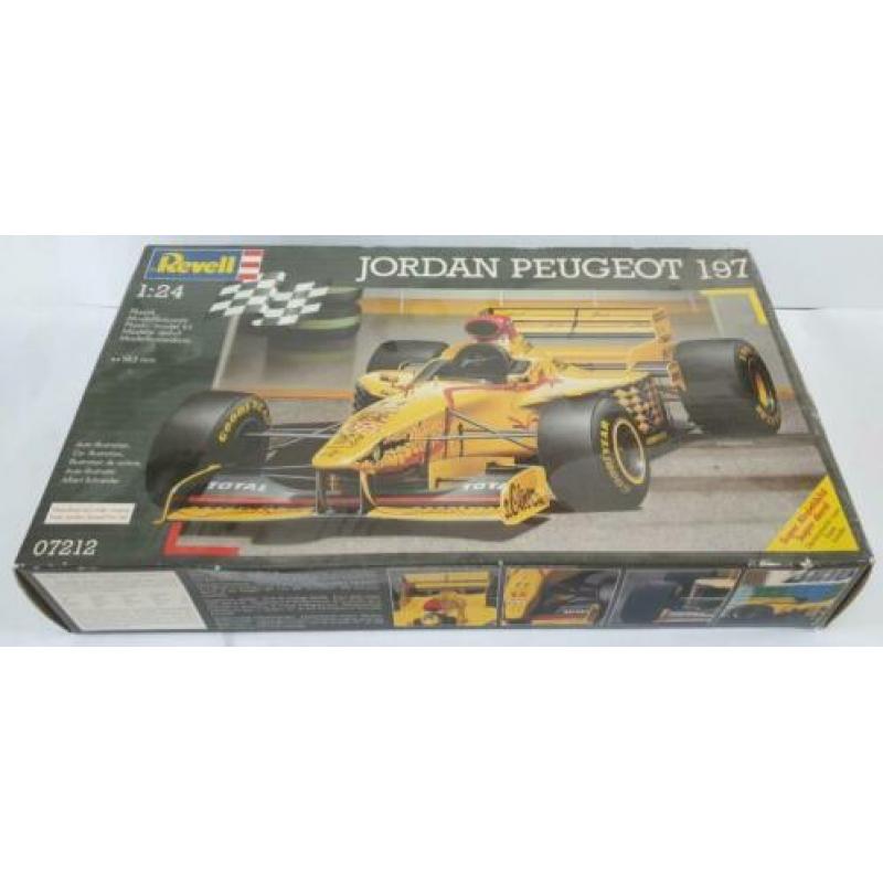 Modelauto F1 bouwpakket, McLaren, Jordan, Williams, Sauber,