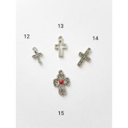 Nieuwe kruisjes bedels en triangel kruisjes voor rozenkrans