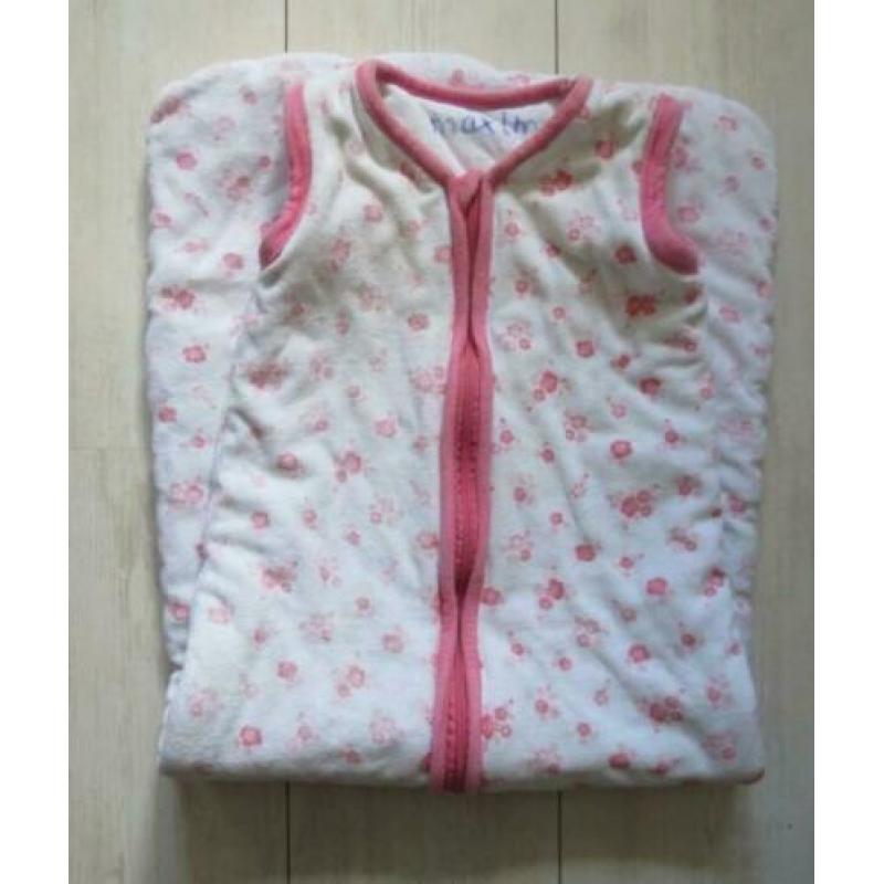 2 stuks zomer babyslaapzak maat 86 - 104 roze