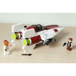 Star Wars 75003 A-wing Fighter met 3 minifiguren/ poppetjes