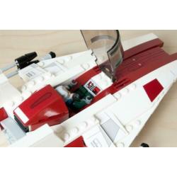 Star Wars 75003 A-wing Fighter met 3 minifiguren/ poppetjes