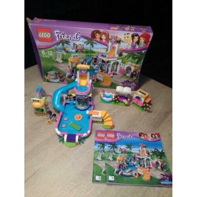 Lego friends heartlake zwembad 41313 + DOOS