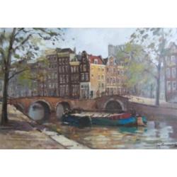 AMSTERDAM=70 x 100==Jan Korthals 1916-1972==KEIZERSGRACHT=