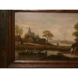 Ca 1920 Hollandse schilderij *Zie ook mijn ander objecten*