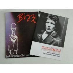 Herman Brood - Twee magazines - Bizz