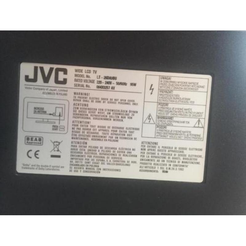 JVC lcd televisie 26 inch