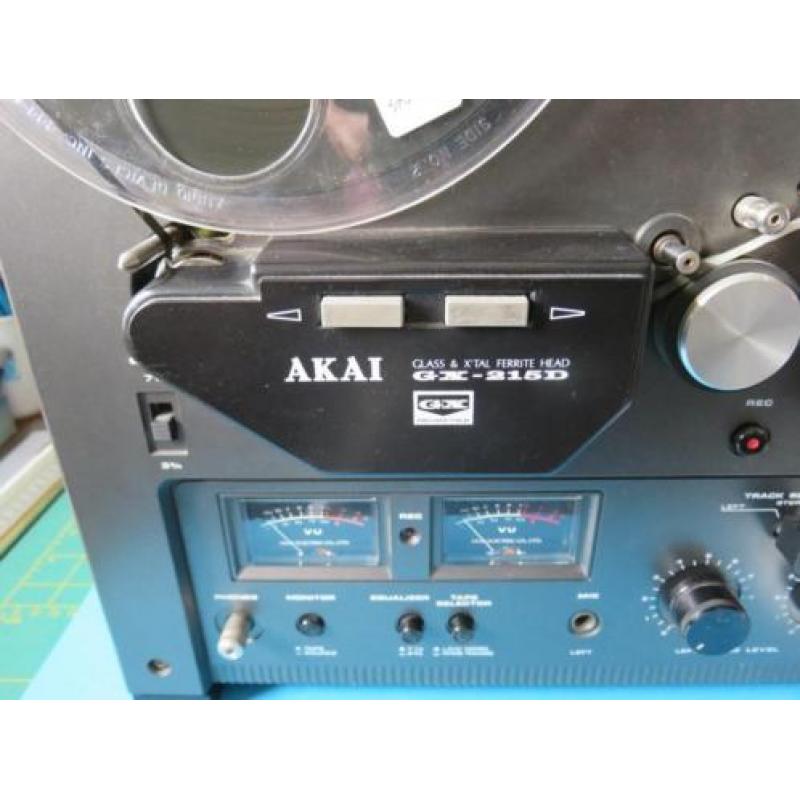 Akai GX-215D tapedeck - nog werkend - voor de verzamelaar