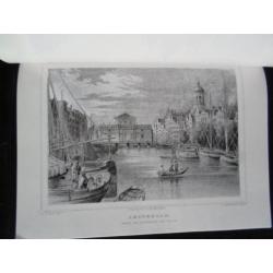 Afbeeldingen naar Staalgravures Amsterdam 1850