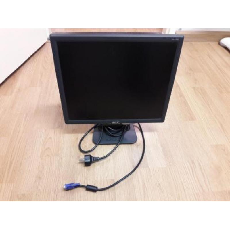 Acer AL1706 LCD TFT monitor scherm