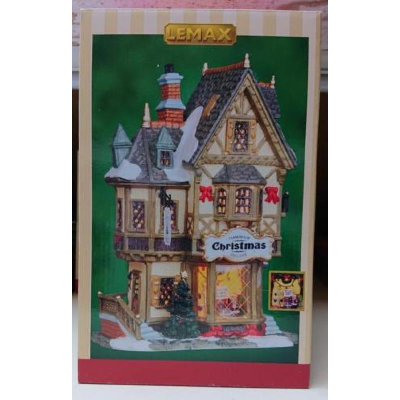 Kerst lemax kerstwinkel huisje