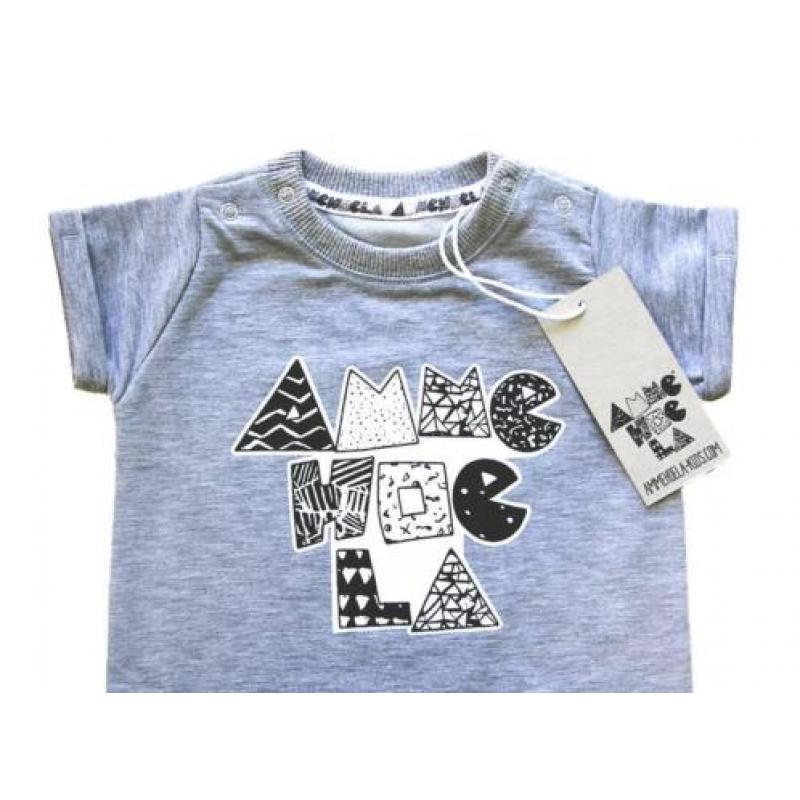 Ammehoela Kids onesie Zepp Grey