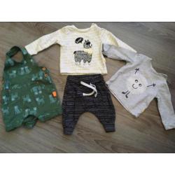 Diverse babykleding maat 50/56