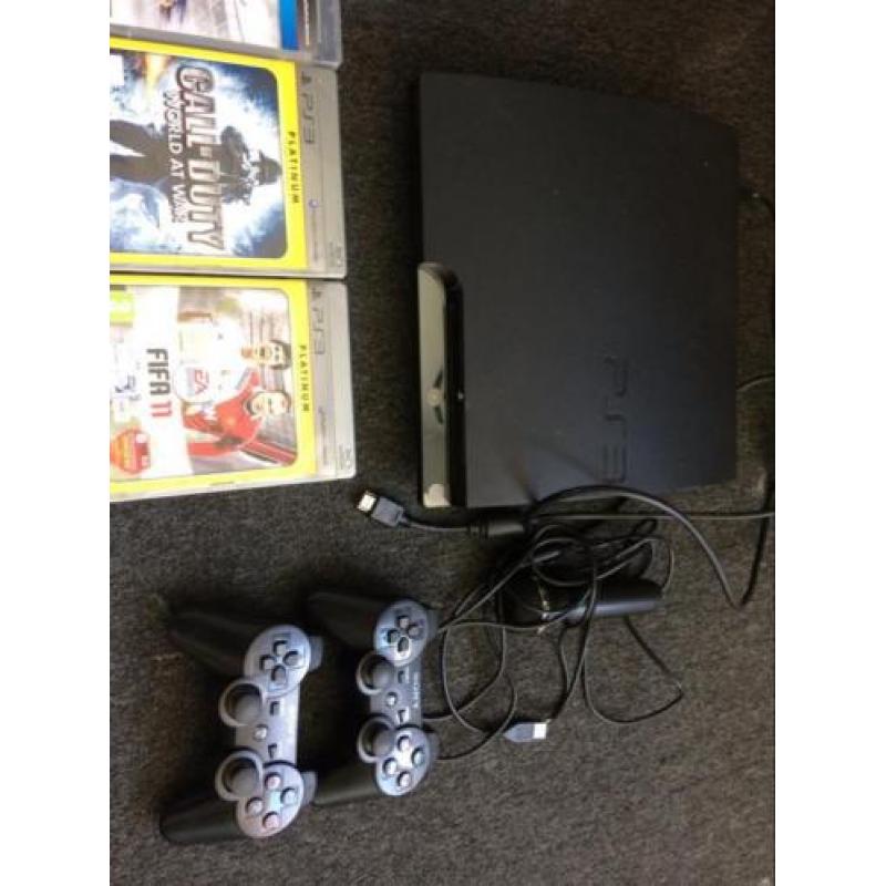 PlayStation 3 met tv en spellen