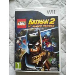 Wii spel Lego Batman 2 de super herdes.